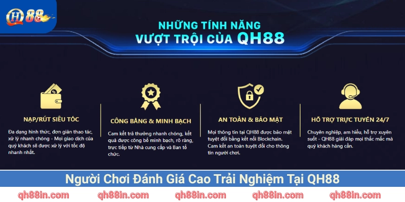 QH88 cam kết an toàn minh bạch và trách nghiệm cộng đồng